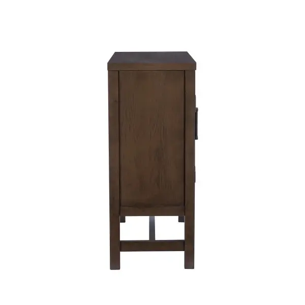 Dark Brown Accent Cabinet-4
