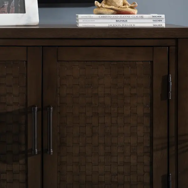 Dark Brown Accent Cabinet-8