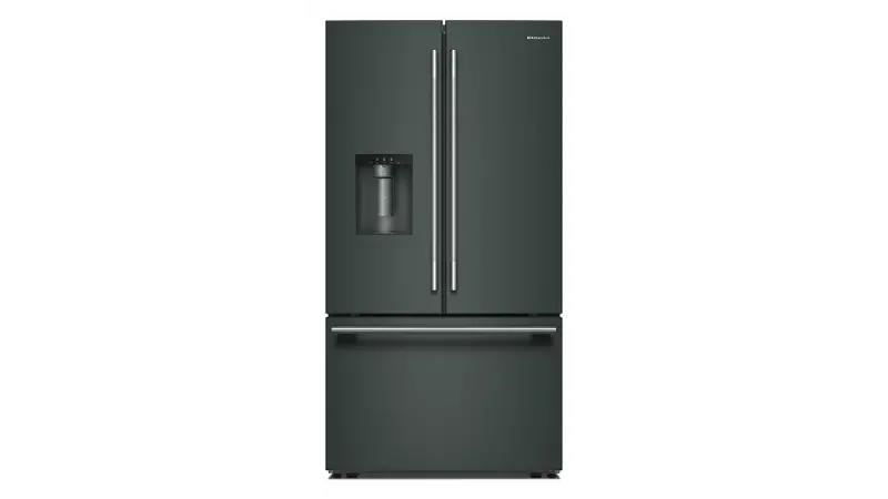 KitchenAid 30 Cu Ft French Door Refrigerator - Juniper Green