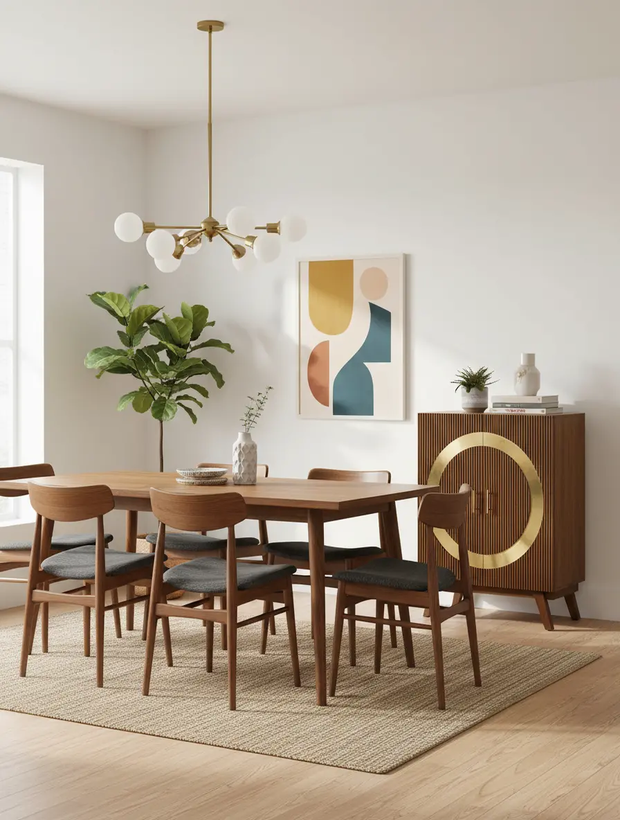 Brown Two Door Tall Wine Cabinet-9