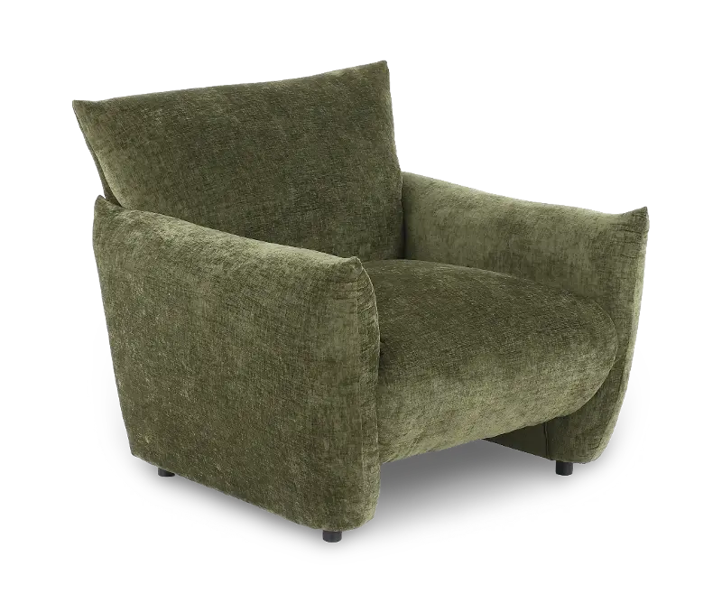 Atlas Olive Green Accent Chair