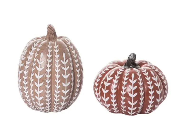 Large Whitewash Pumpkin