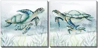 Swim Lessons Wall Art - Set of 2