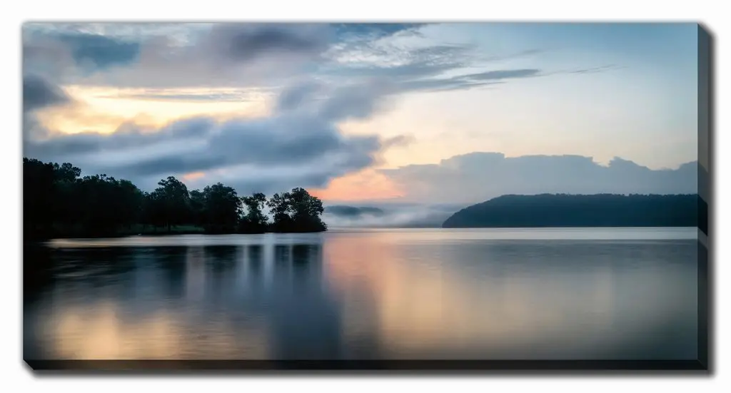 Distant Fog Wall Art-1