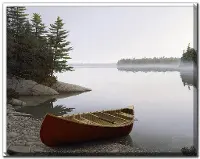 Andy's Canoe Wall Art