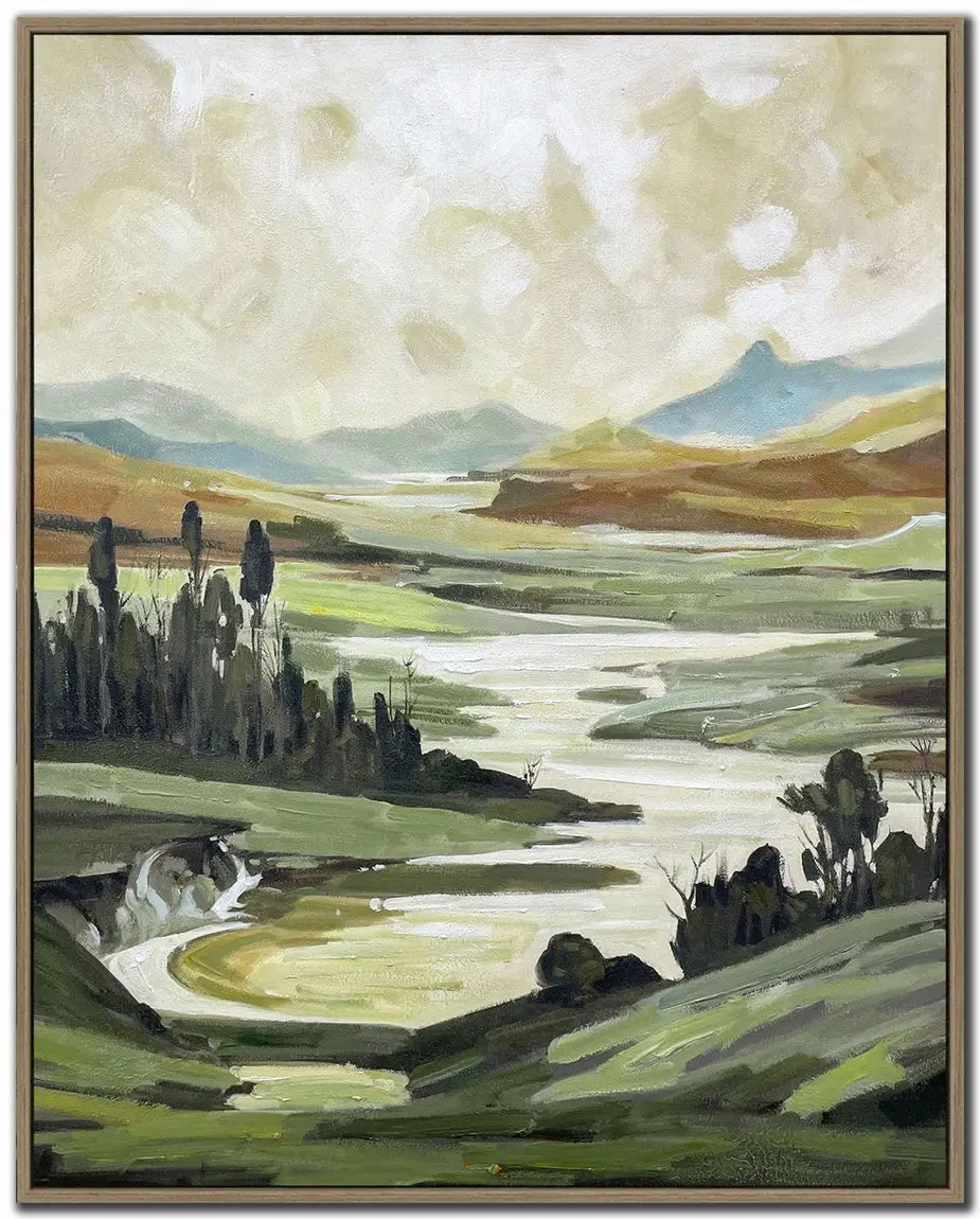 Rolling Hills II Wall Art-1