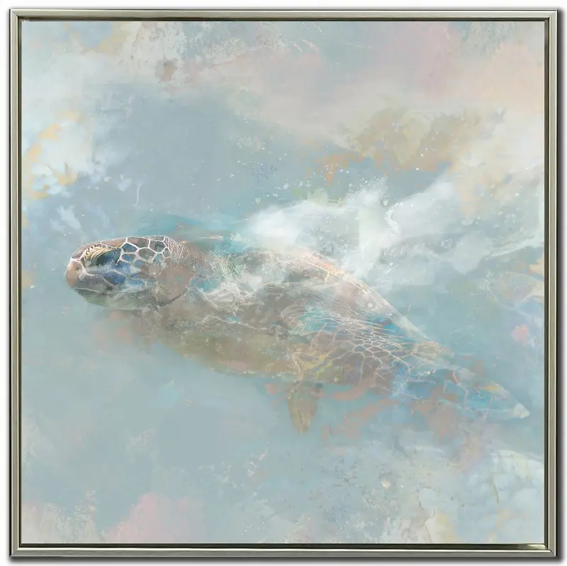 Oceanic Turtle II Wall Art
