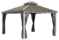 Sojag Monaco 12' Taupe Gazebo