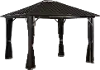 Sojag Genova 12' Dark Brown Gazebo