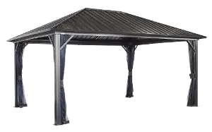 Sojag Monaco 12 x 14 Black Gazebo | RC Willey