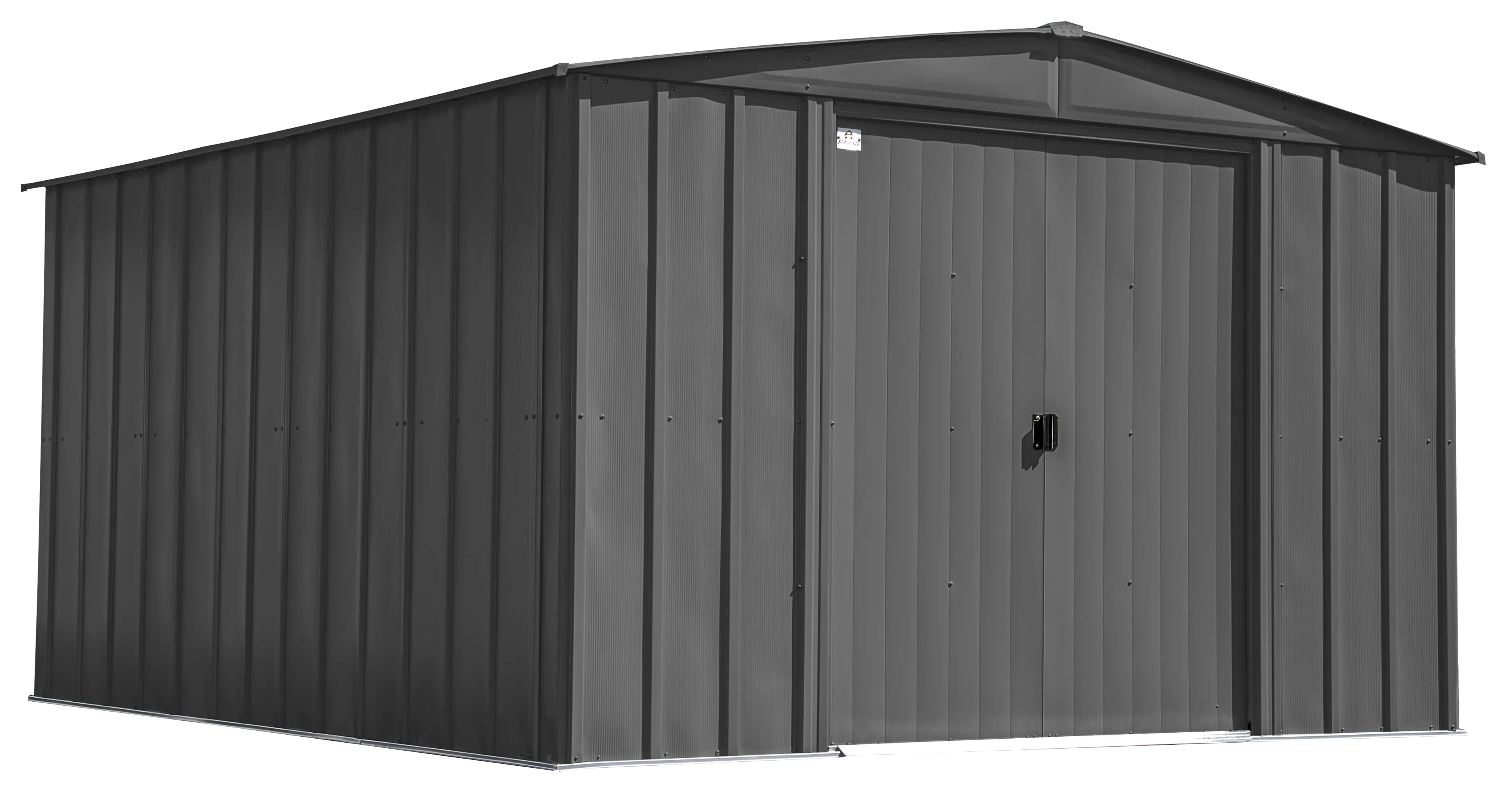 Arrow Classic 10 x 14 Charcoal Steel Storage Shed-1