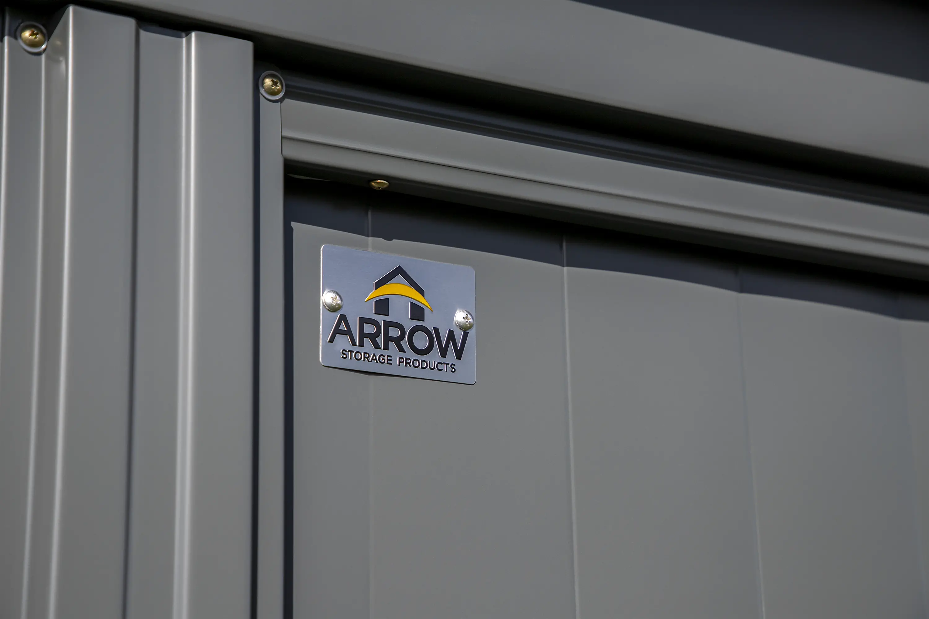 Arrow Classic 10 x 14 Charcoal Steel Storage Shed-6