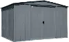 Arrow Classic 10 x 8 Charcoal Steel Storage Shed