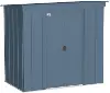 Arrow Classic 6 x 4 Blue Gray Steel Storage Shed