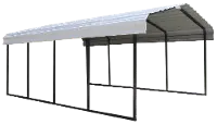 Arrow 12 x 20 Eggshell Carport