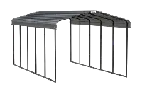 Arrow 12 x 24 Charcoal Carport