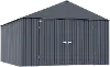 Arrow Elite 12 x 16 Anthracite Steel Storage Shed