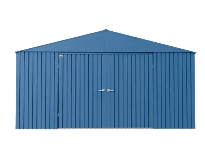 Arrow Elite 14 x 16 Blue Gray Storage Shed-3