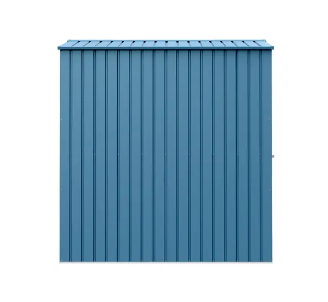 Arrow Elite 6' Blue Gray Storage Shed-4