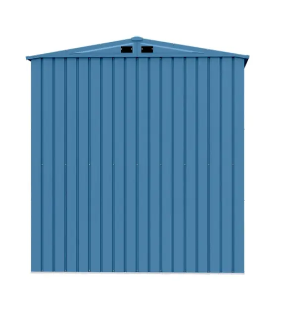Arrow Elite 6' Blue Gray Storage Shed-5