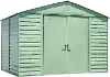 Arrow Select 10 x 8 Sage Green Storage Shed