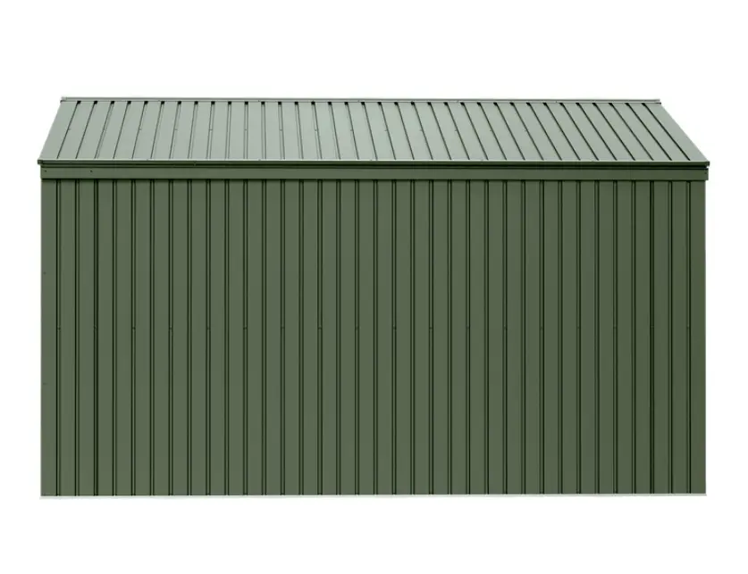 Scotts 10 x 12 Green Metal Storage Shed-8