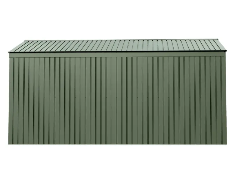 Scotts 10 x 14 Green Metal Storage Shed-6