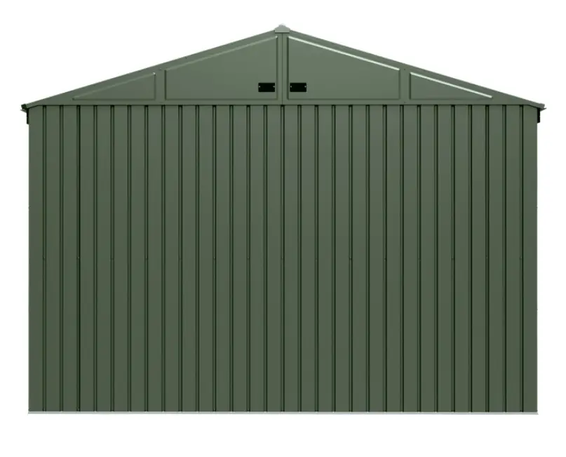 Scotts 10 x 14 Green Metal Storage Shed-7