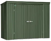 Scotts 8 x 4 Green Garden Storage Shed