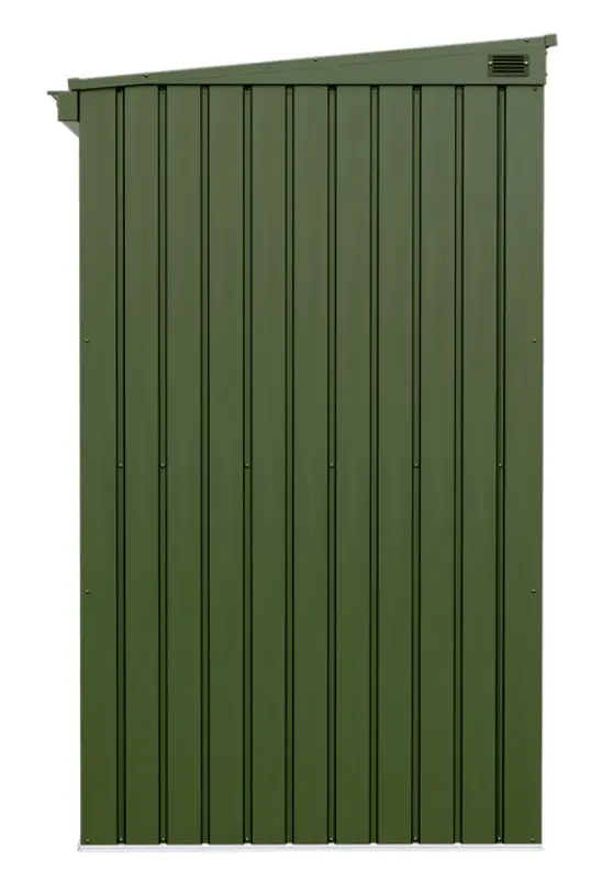Scotts 8 x 4 Green Garden Storage Shed-6