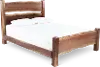 Live Edge Walnut King Bed
