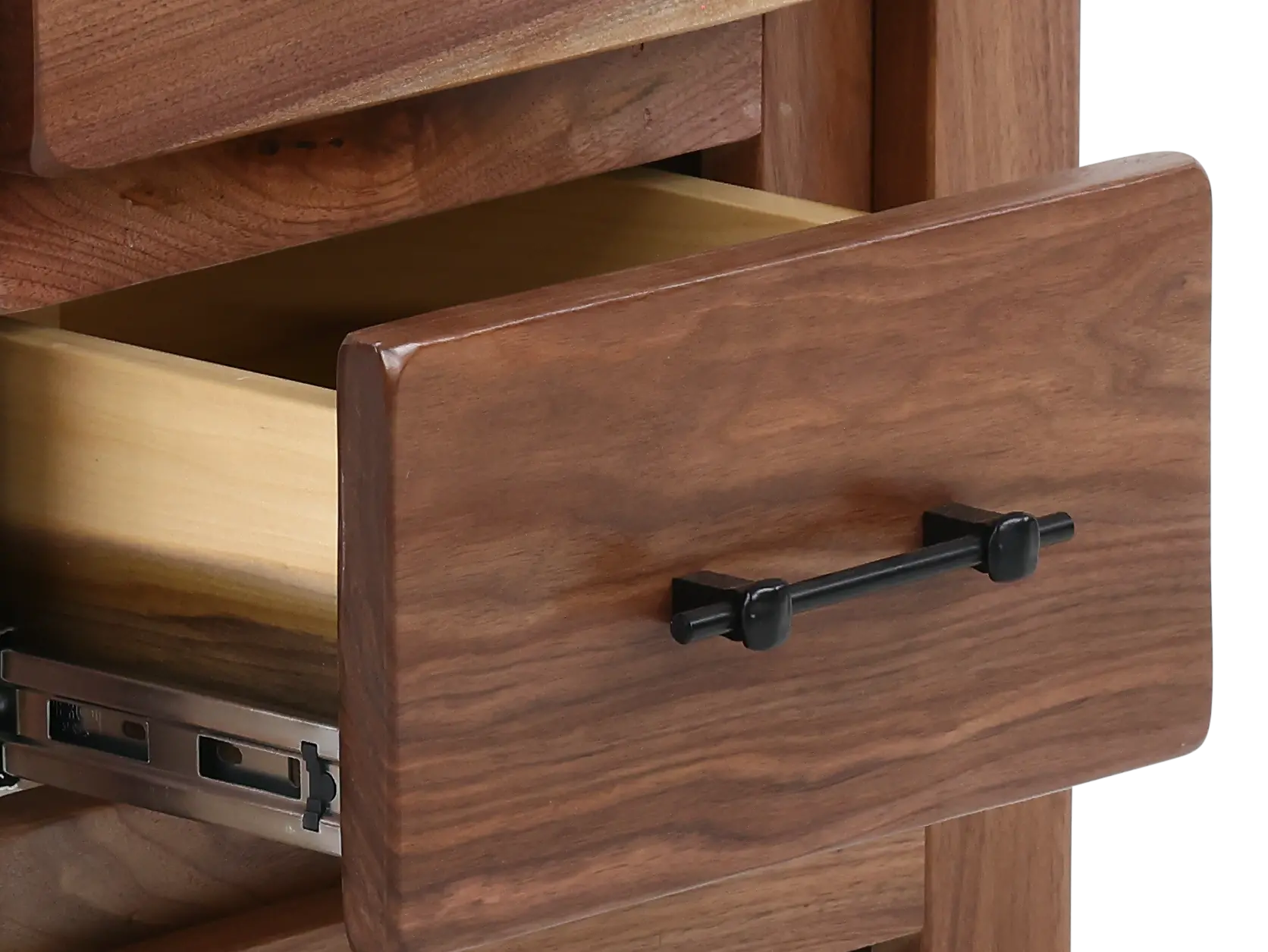 Live Edge Walnut Dresser-7