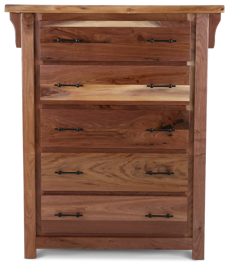 Live Edge Walnut Chest of Drawers