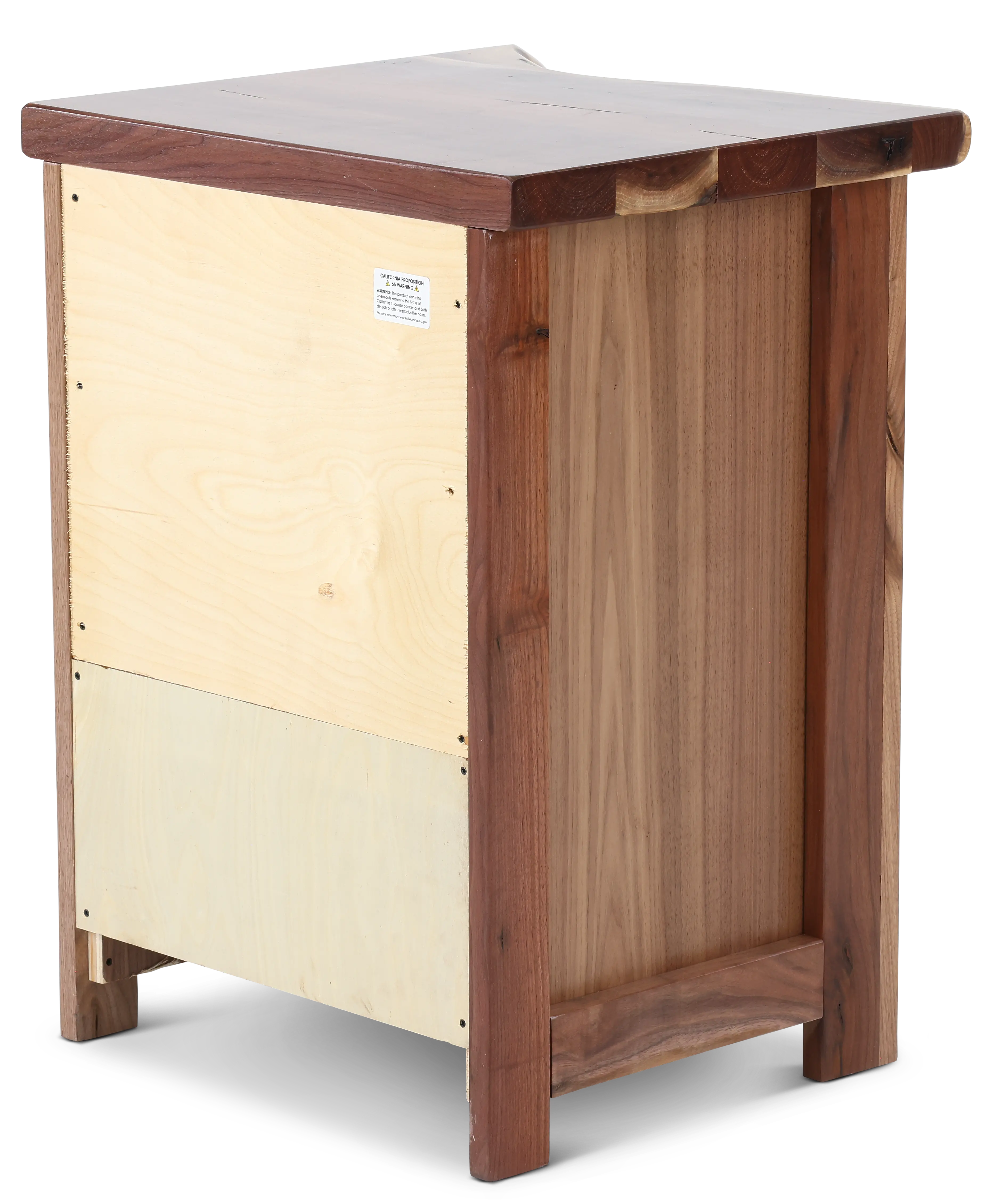 Live Edge Walnut Nightstand-6