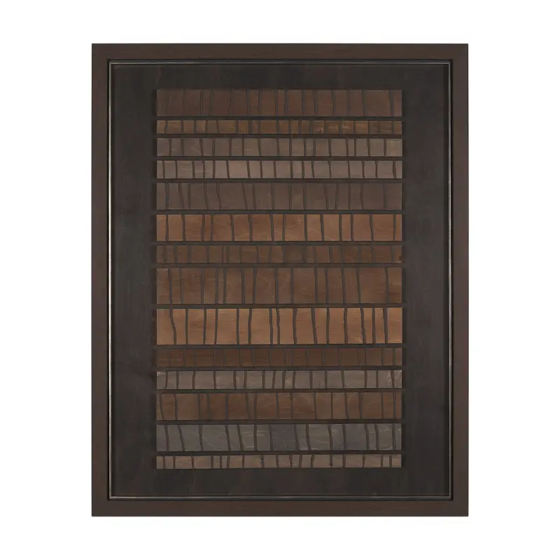 Timber Mosaic Handmade Framed Art