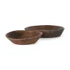 Medium Brown Reclaimed Wood Bowl