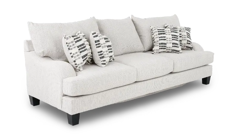 Laguna Off-White Queen Sofa