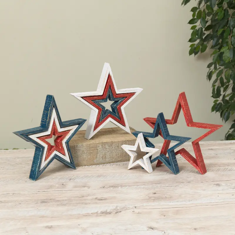 Assorted 10.3 Americana Stars