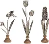 Ellie Small Metal Floral Decoration Set