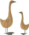 Small Wood Iron Goose