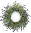 24  Lavender Plastic Wreath