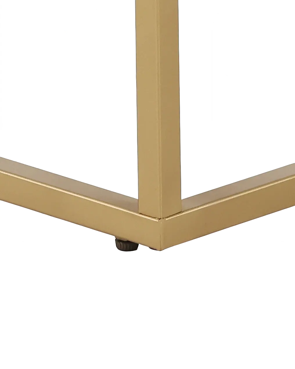 Santana Marble and Gold End Table-5