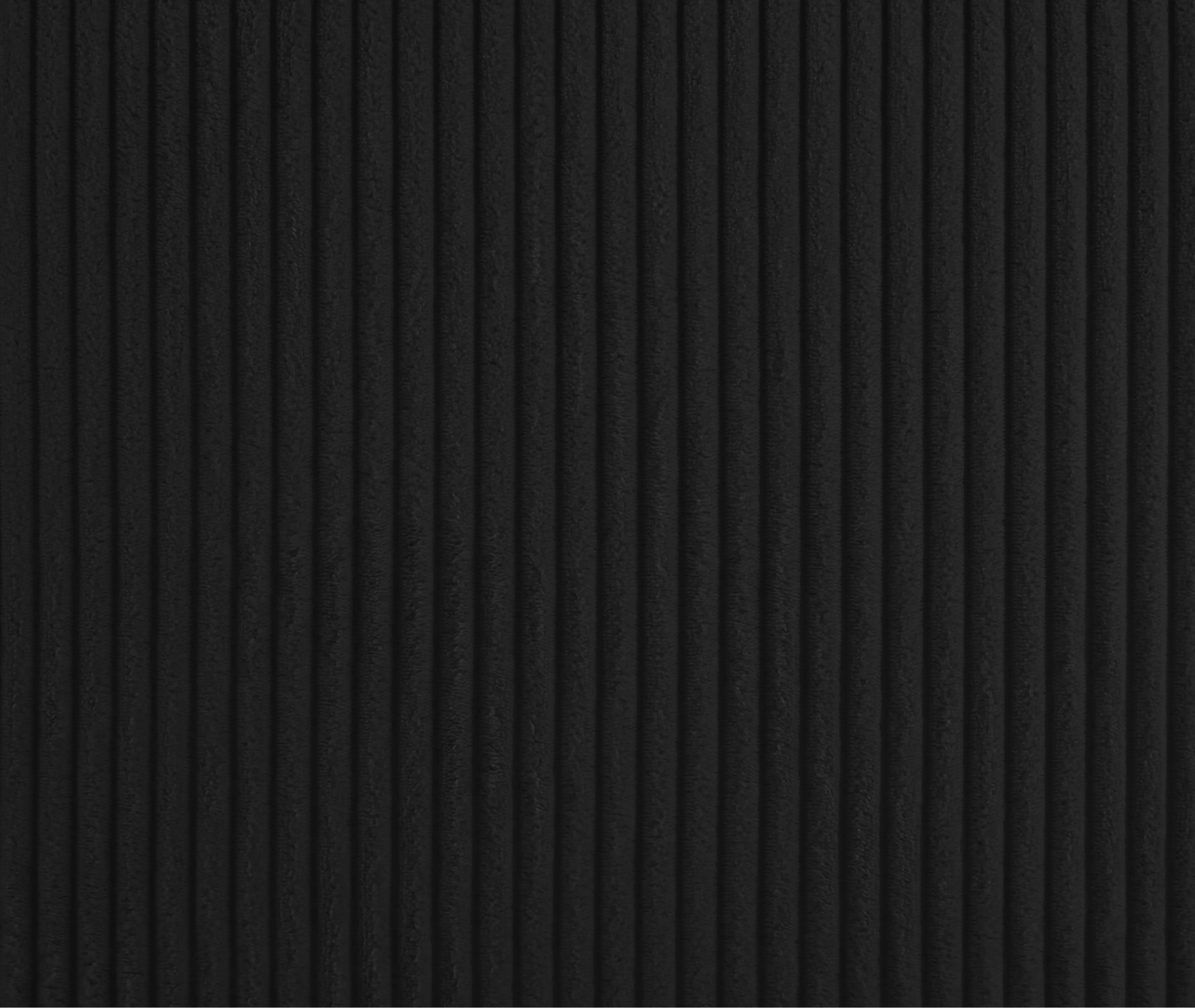 Willow Black Corduroy Upholstered Bench-10