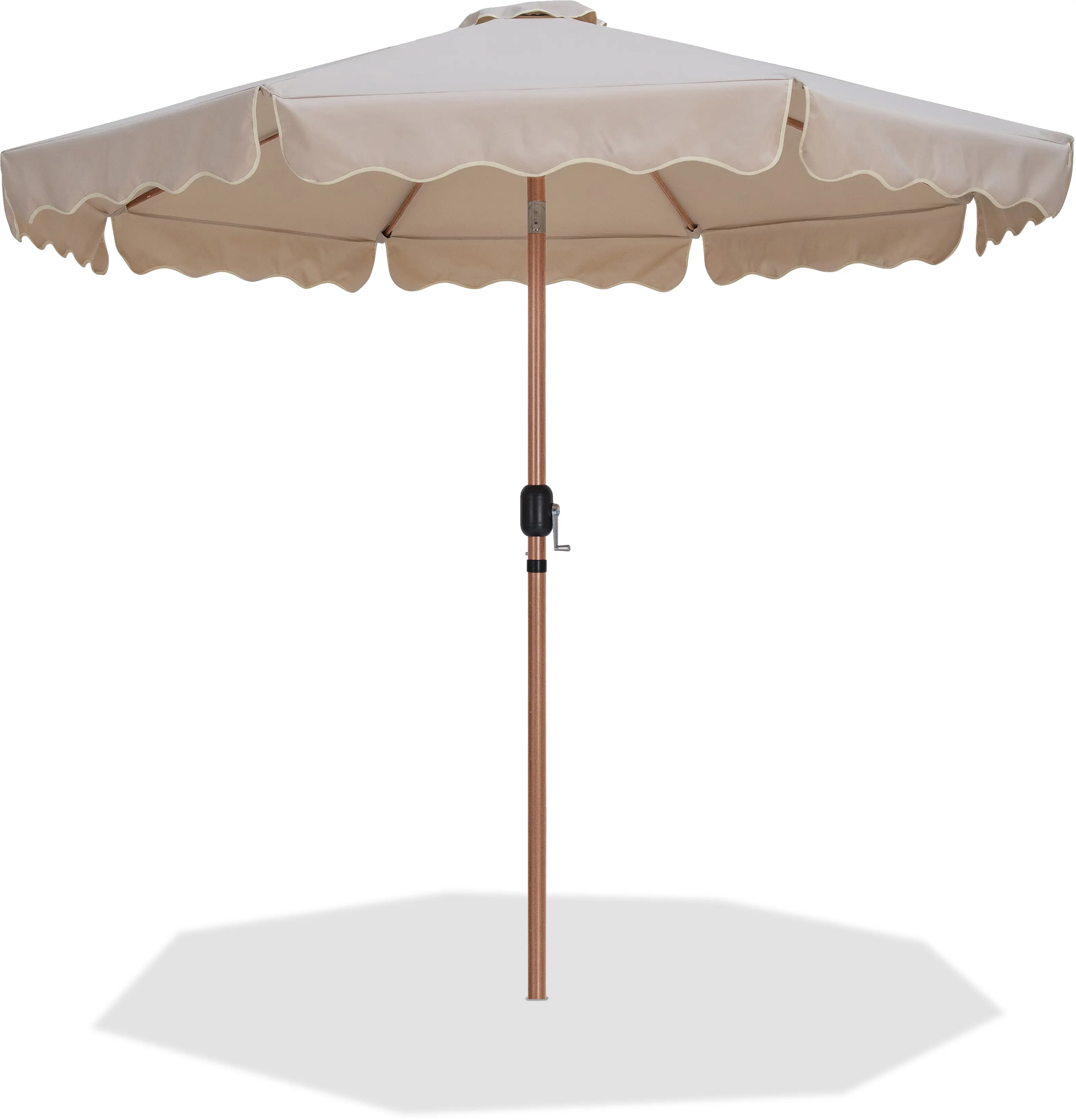 Amalfi Beige Patio Umbrella-1