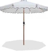 Amalfi White Patio Umbrella