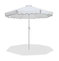 Amalfi White Patio Umbrella