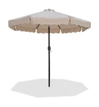 Amalfi Beige Patio Umbrella