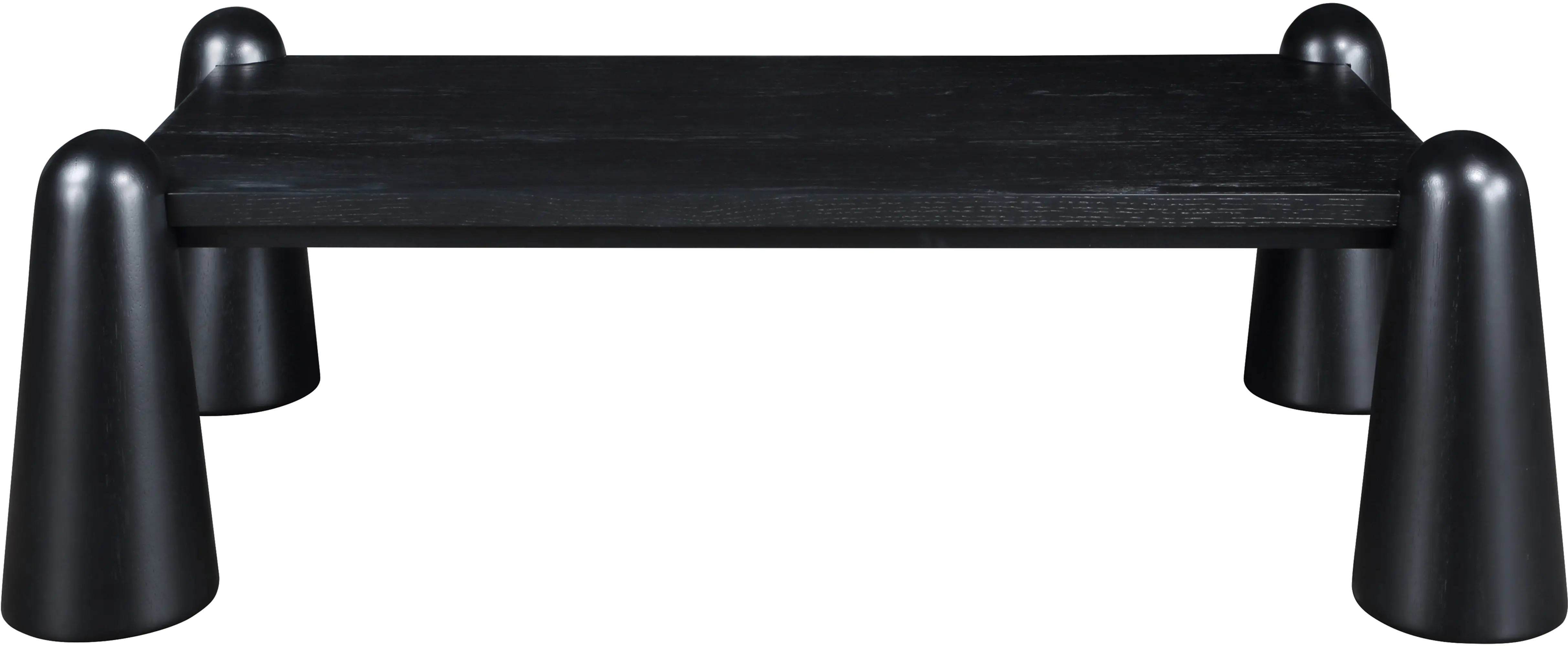 Wyndham Black Art Deco Coffee Table-1