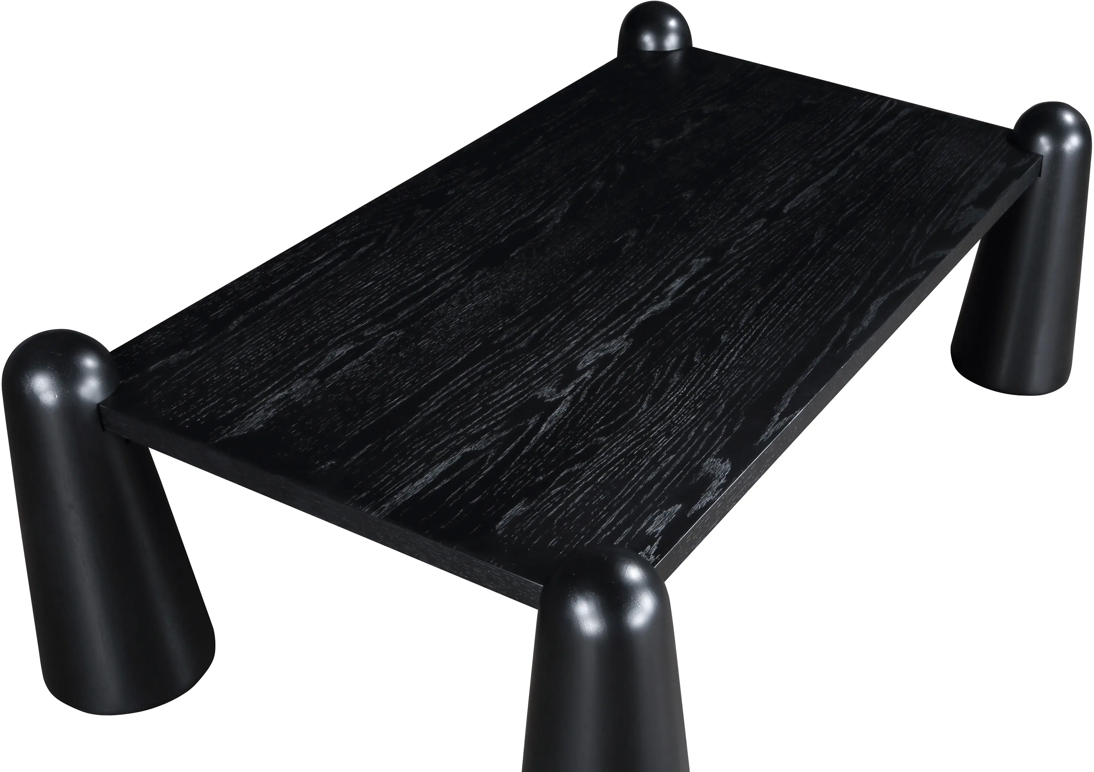 Wyndham Black Art Deco Coffee Table-4