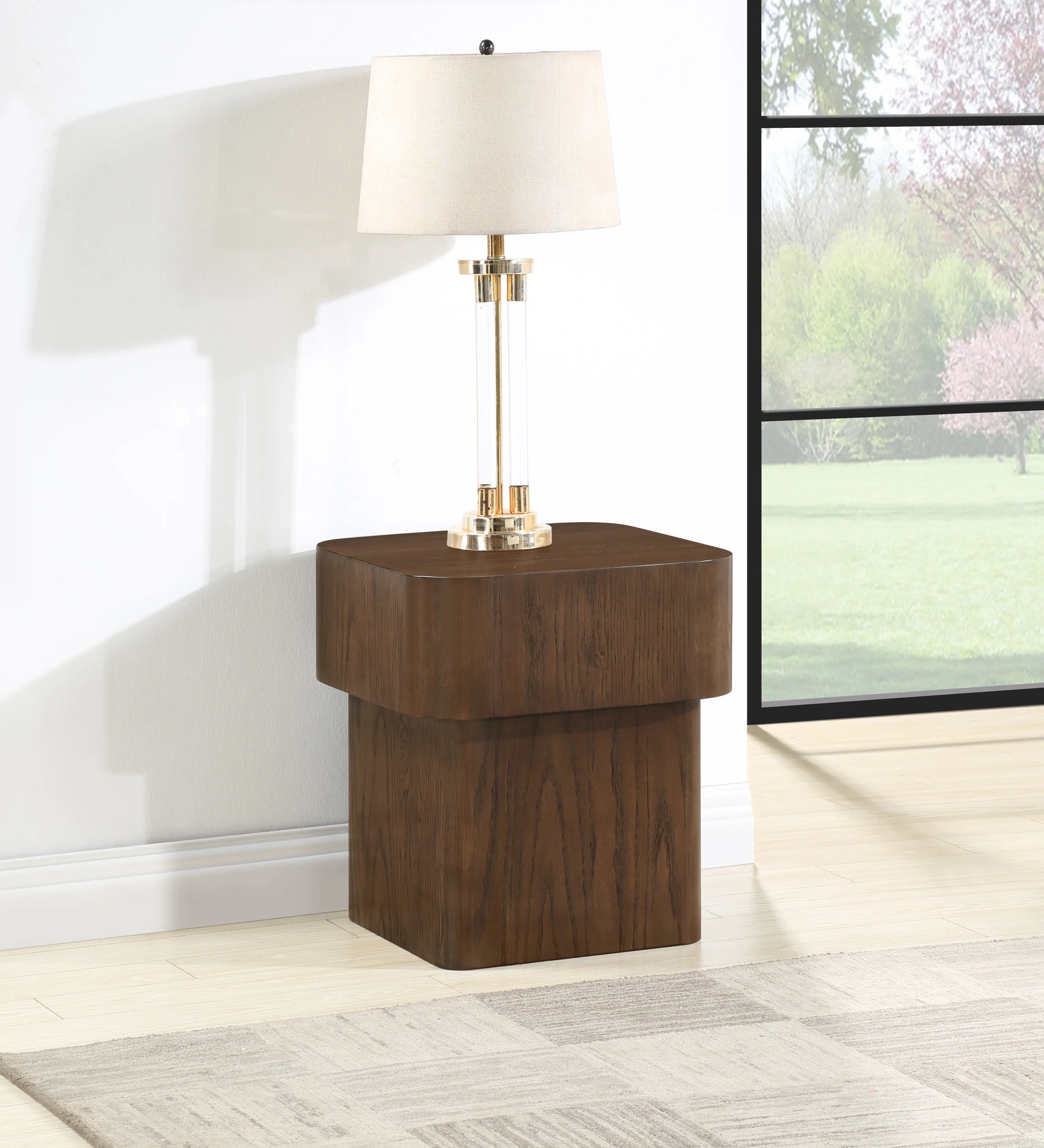 Oakmont Brown End Table-2